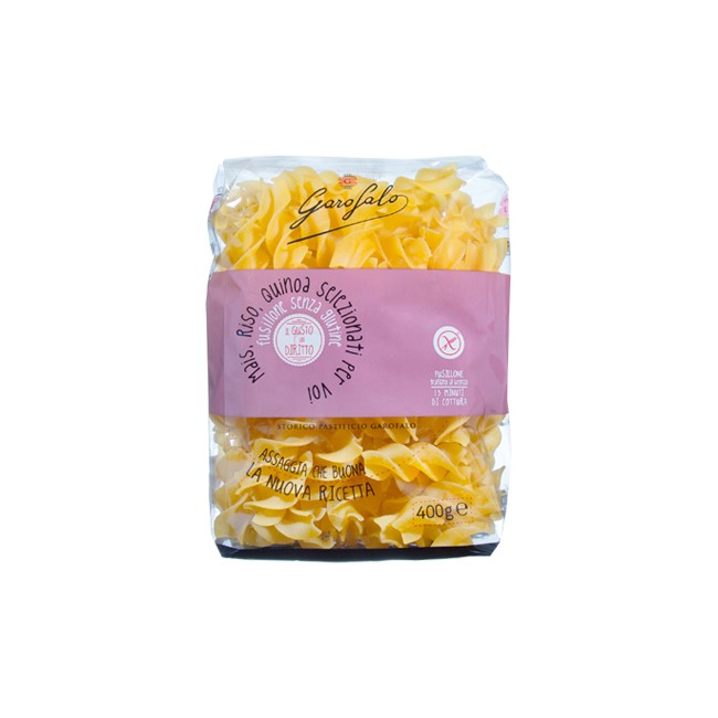 GAROFALO FUSILLONE SENZA GLUTINE 400 G GAROFALO FUSILLONE SENZA GLUTINE 400 G
