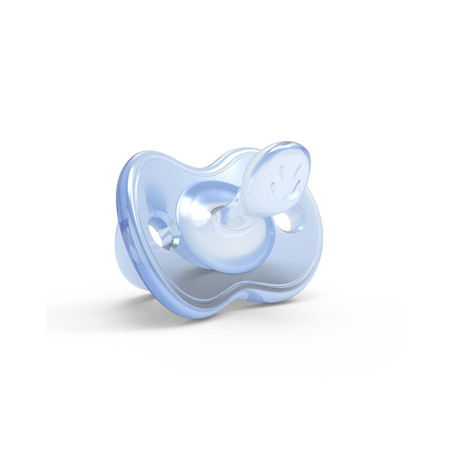 NUVITA ORTOHOSOFT SUCCHIETTO CON TETTARELLA ORTODONTICA BLU
