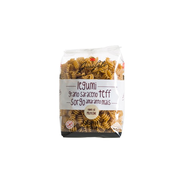 GAROFALO RADIATORI PASTA SENZA GLUTINE LEGUMI E CEREALI 400 G GAROFALO RADIATORI PASTA SENZA GLUTINE LEGUMI E CEREALI 400 G