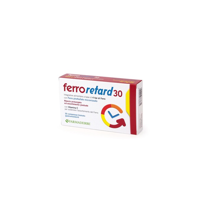 FERRO RETARD 30 COMPRESSE FERRO RETARD 30 COMPRESSE