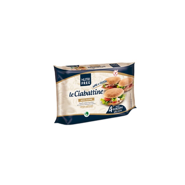 NUTRIFREE LE CIABATTINE 4 X 50 G NUTRIFREE LE CIABATTINE 4 X 50 G