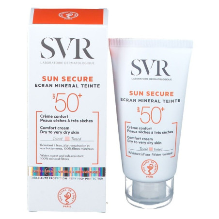 Svr Sun Secure Crema Minerale Colorata Pelle Normale Mista SPf 50+ 50 ml