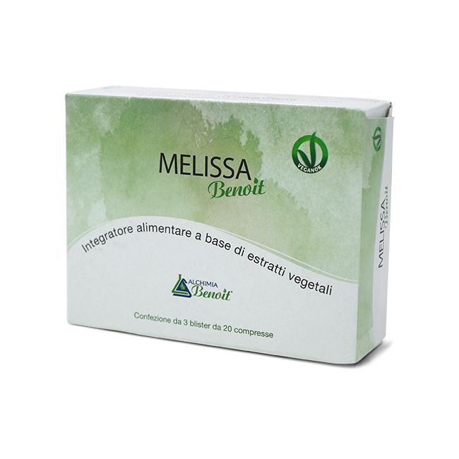 MELISSA BENOIT 60 COMPRESSE DA 500MG MELISSA BENOIT 60 COMPRESSE DA 500MG