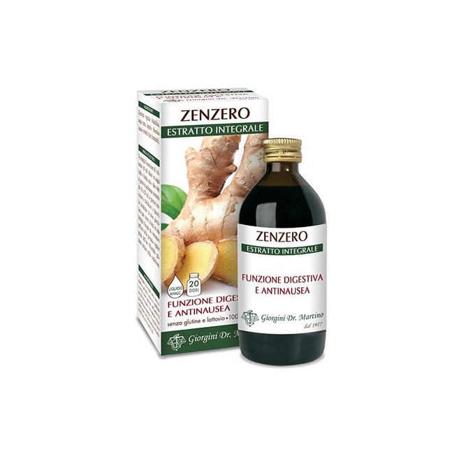 ZENZERO ESTRATTO INTEGRALE 200 ML ZENZERO ESTRATTO INTEGRALE 200 ML