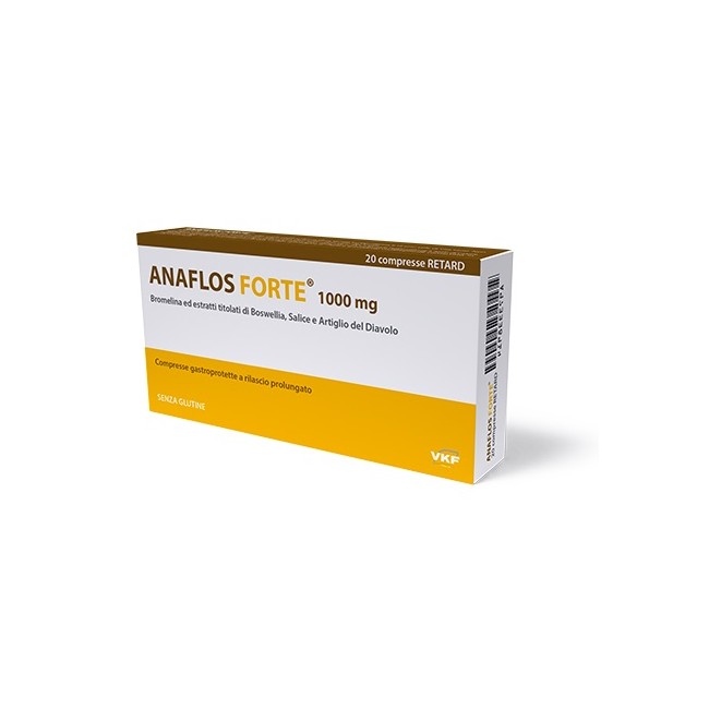 ANAFLOS FORTE 20 COMPRESSE ANAFLOS FORTE 20 COMPRESSE