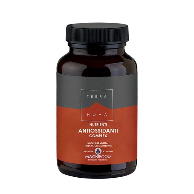 TERRANOVA COMPLESSO DI NUTRIENTI ANTIOSSIDANTI 50 CAPSULE TERRANOVA COMPLESSO DI NUTRIENTI ANTIOSSIDANTI 50 CAPSULE