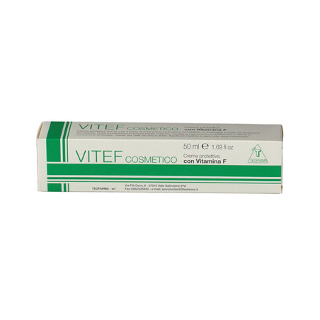Vitef Cosmetico Crema Elasticizzante A Base Di Vitamina F 50ml
