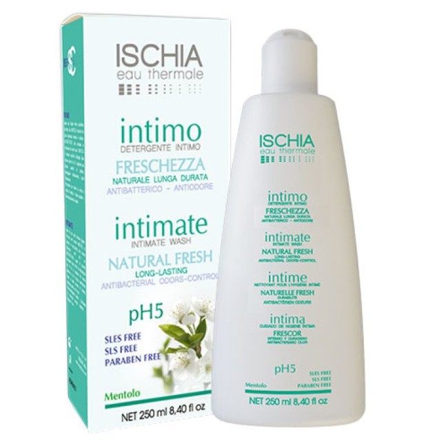 ISCHIA EAU THERMALE DETERGENTE INTIMO MENT PH 5 250 ML ISCHIA EAU THERMALE DETERGENTE INTIMO MENT PH 5 250 ML