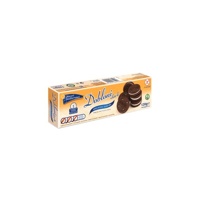 PIACERI MEDITERRANEI DOBLONI DARK 120 G PIACERI MEDITERRANEI DOBLONI DARK 120 G