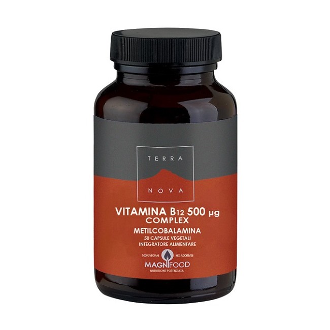 TERRANOVA COMPLESSO DI VITAMINA B12 500 UG 50 CAPSULE TERRANOVA COMPLESSO DI VITAMINA B12 500 UG 50 CAPSULE