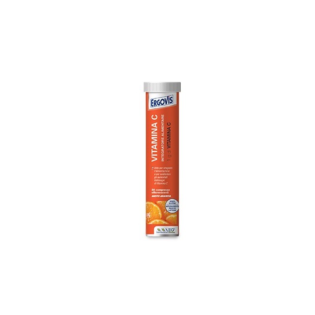 ERGOVIS VIT C 1000MG 20 COMPRESSE EFFERVESCENTI ERGOVIS VIT C 1000MG 20 COMPRESSE EFFERVESCENTI