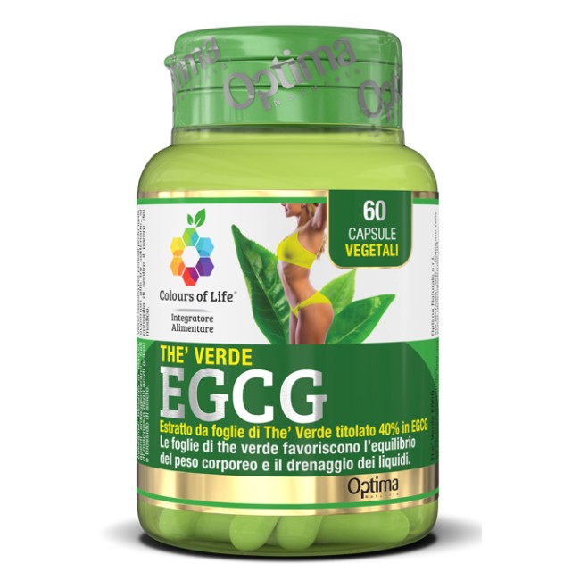 COLOURS OF LIFE THE VERDE EGCG 60 CAPSULE VEGETALI COLOURS OF LIFE THE VERDE EGCG 60 CAPSULE VEGETALI