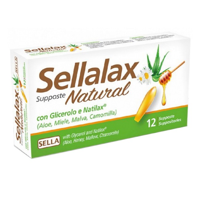 Sellalax Natural Md 12 Supposte Sellalax Natural Md 12 Supposte