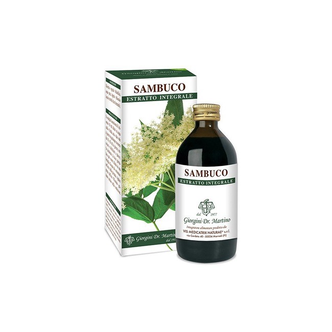 SAMBUCO FIORI ESTRATTO INTEGRALE 200 ML SAMBUCO FIORI ESTRATTO INTEGRALE 200 ML