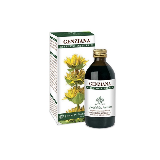 Genziana Estratto Integrale 200 Ml Genziana Estratto Integrale 200 Ml
