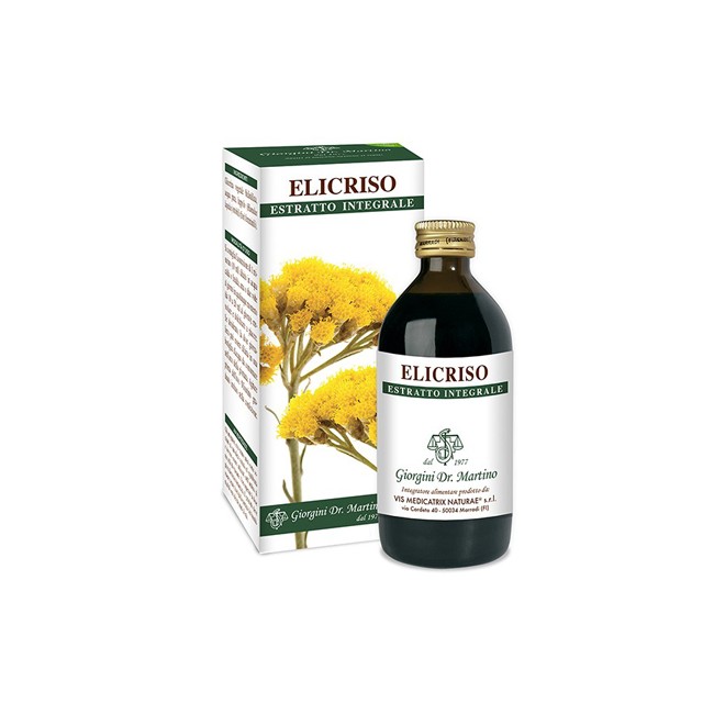 ELICRISO ESTRATTO INTEGRALE 200 ML ELICRISO ESTRATTO INTEGRALE 200 ML