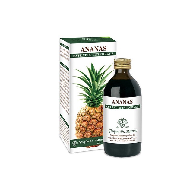 ANANAS ESTRATTO INTEGRALE 200 ML ANANAS ESTRATTO INTEGRALE 200 ML