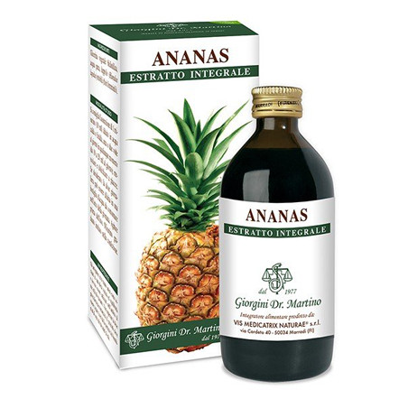 ANANAS ESTRATTO INTEGRALE 200 ML ANANAS ESTRATTO INTEGRALE 200 ML