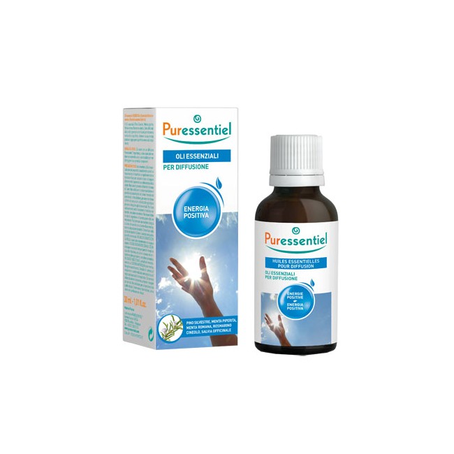 PURESSENTIEL MISCELA ENERGIA POSITIVA PER DIFFUSIONE 30 ML PURESSENTIEL MISCELA ENERGIA POSITIVA PER DIFFUSIONE 30 ML