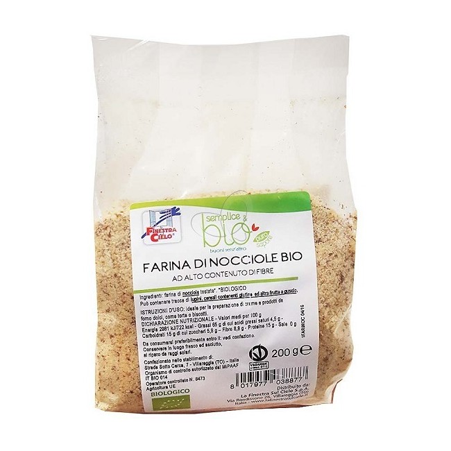 SEMPLICE&BIO FARINA DI NOCCIOLE 200 G SEMPLICE&BIO FARINA DI NOCCIOLE 200 G