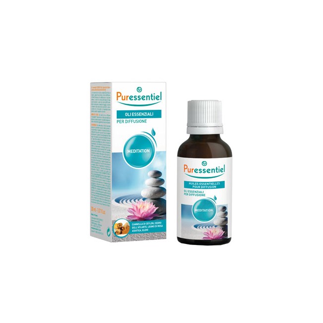 MISCELA MEDITATION OLI ESSENZIALI PER DIFFUSIONE 30 ML MISCELA MEDITATION OLI ESSENZIALI PER DIFFUSIONE 30 ML