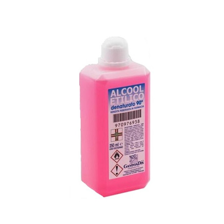 Alcool Etilico Denaturato 90 Gradi 250 Ml