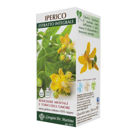 IPERICO ESTRATTO INTEGRALE 200 ML IPERICO ESTRATTO INTEGRALE 200 ML