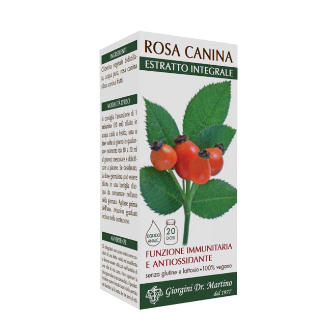 ROSA CANINA ESTRATTO INTEGRALE 200 ML ROSA CANINA ESTRATTO INTEGRALE 200 ML
