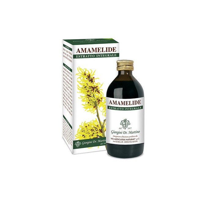 Amamelide Estratto Integrale 200 Ml Amamelide Estratto Integrale 200 Ml