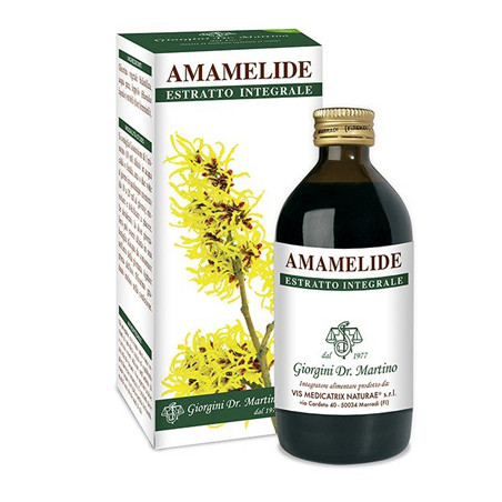 Amamelide Estratto Integrale 200 Ml Amamelide Estratto Integrale 200 Ml