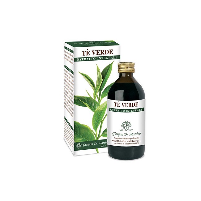 TE VERDE ESTRATTO INTEGRALE 200 ML TE VERDE ESTRATTO INTEGRALE 200 ML