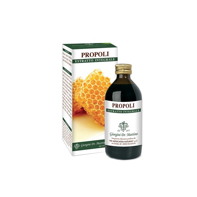 PROPOLI ESTRATTO INTEGRALE 200 ML PROPOLI ESTRATTO INTEGRALE 200 ML