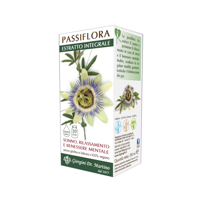 PASSIFLORA ESTRATTO INTEGRALE 200 ML PASSIFLORA ESTRATTO INTEGRALE 200 ML