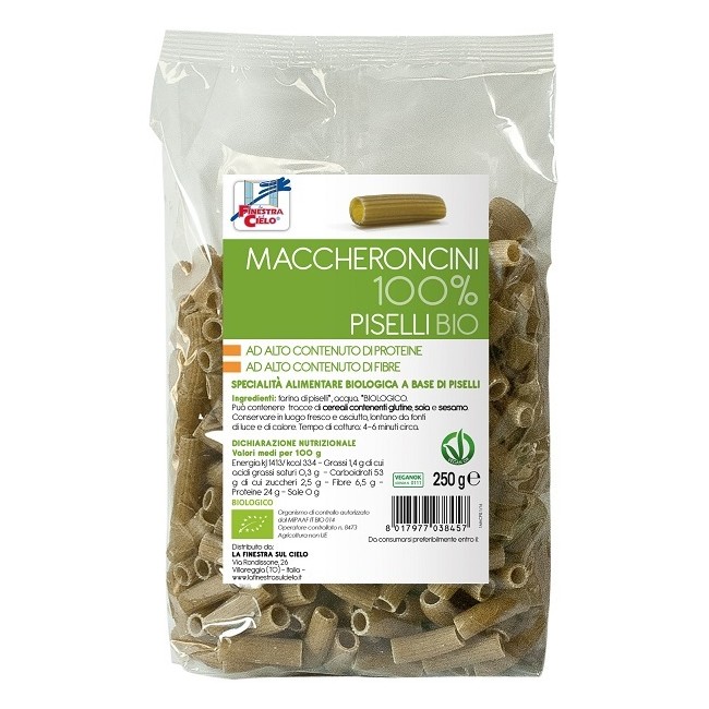 MACCHERONCINI PISELLI100% BIO MACCHERONCINI PISELLI100% BIO