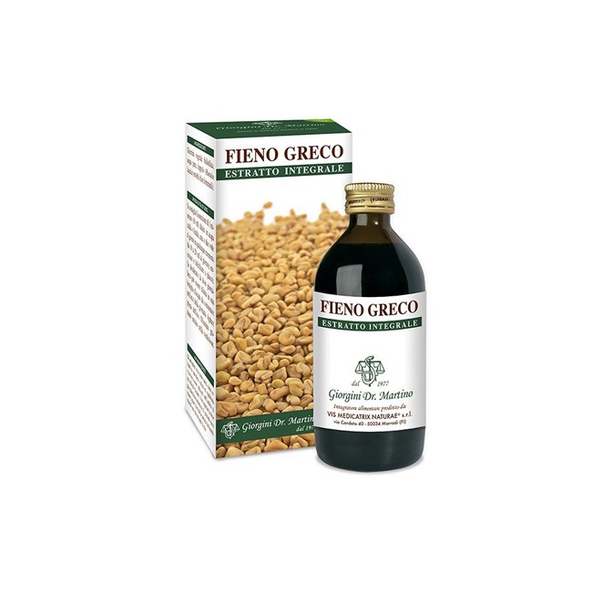 FIENO GRECO ESTRATTO INTEGRALE 200 ML FIENO GRECO ESTRATTO INTEGRALE 200 ML
