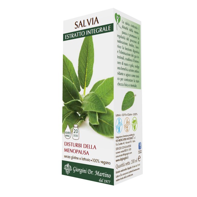 SALVIA ESTRATTO INTEGRALE 200 ML SALVIA ESTRATTO INTEGRALE 200 ML