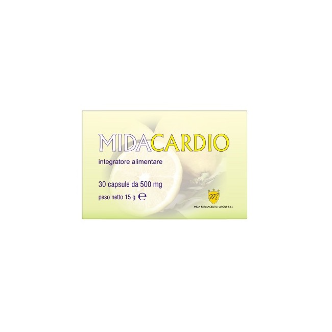 MIDACARDIO 30 CAPSULE DA 500 MG MIDACARDIO 30 CAPSULE DA 500 MG