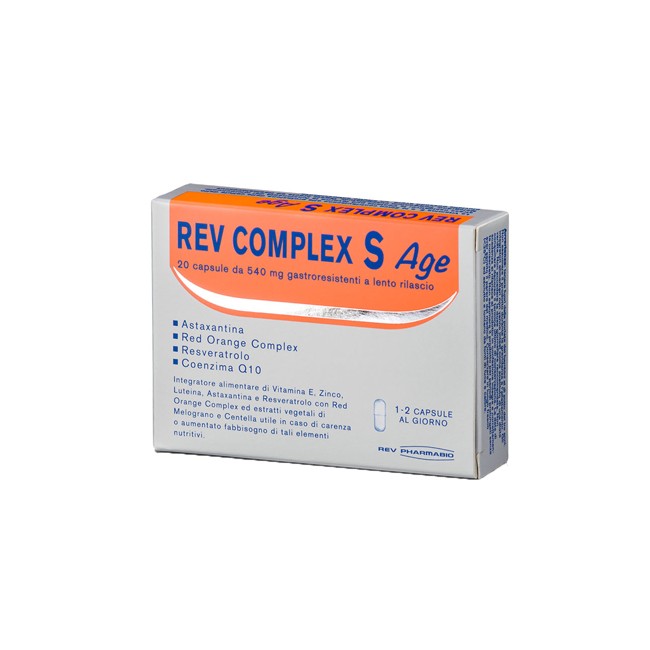 REV COMPLEX S AGE 20 CAPSULE REV COMPLEX S AGE 20 CAPSULE