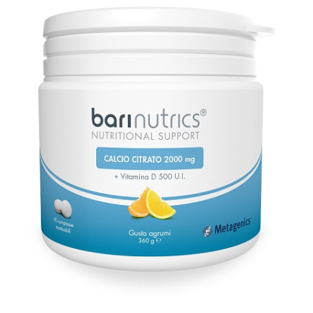 BARINUTRICS CALCIO CITRATO ARANCIA LIMONE ITA 90 COMPRESSE BARINUTRICS CALCIO CITRATO ARANCIA LIMONE ITA 90 COMPRESSE