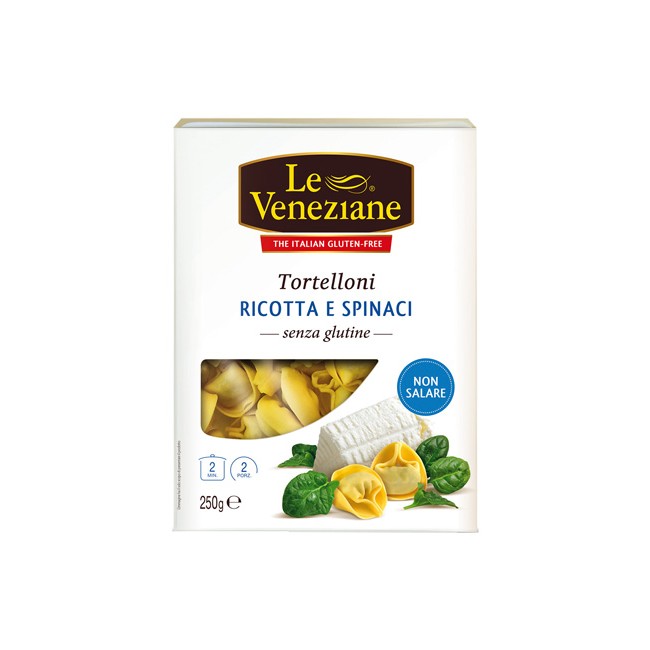 LE VENEZIANE TORTELLONI RICOTTA E SPINACI 250 G LE VENEZIANE TORTELLONI RICOTTA E SPINACI 250 G