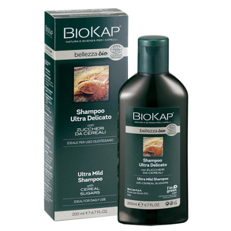 BIOKAP BELLEZZA BIO SHAMPOO ULTRA DELICATO COSMOS ECOCERT 200 ML BIOKAP BELLEZZA BIO SHAMPOO ULTRA DELICATO COSMOS ECOCERT 200 ML