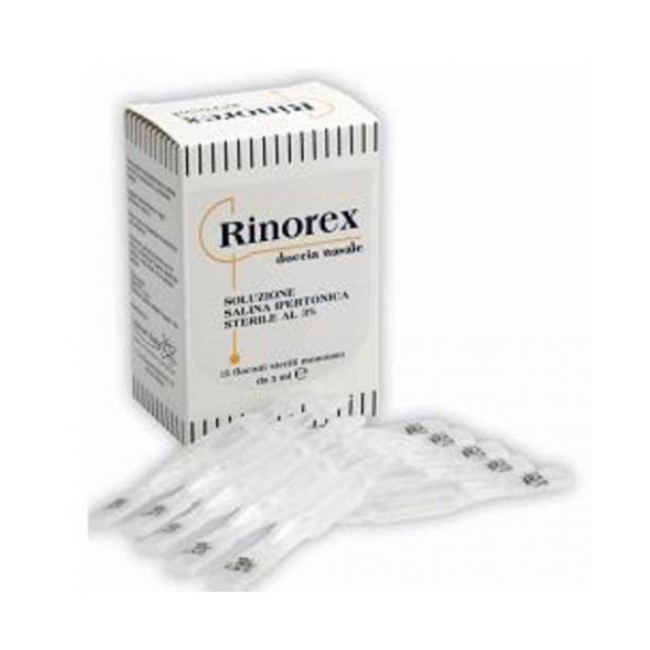 Rinorex Aerosol Bicarbonato 25 Flacone Da 3ml Rinorex Aerosol Bicarbonato 25 Flacone Da 3ml