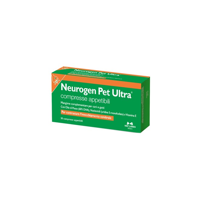 NEUROGEN PET ULTRA BLISTER 30 COMPRESSE APPETIBILI NEUROGEN PET ULTRA BLISTER 30 COMPRESSE APPETIBILI