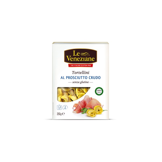 LE VENEZIANE TORTELLINI PROSCIUTTO CRUDO 250 G LE VENEZIANE TORTELLINI PROSCIUTTO CRUDO 250 G