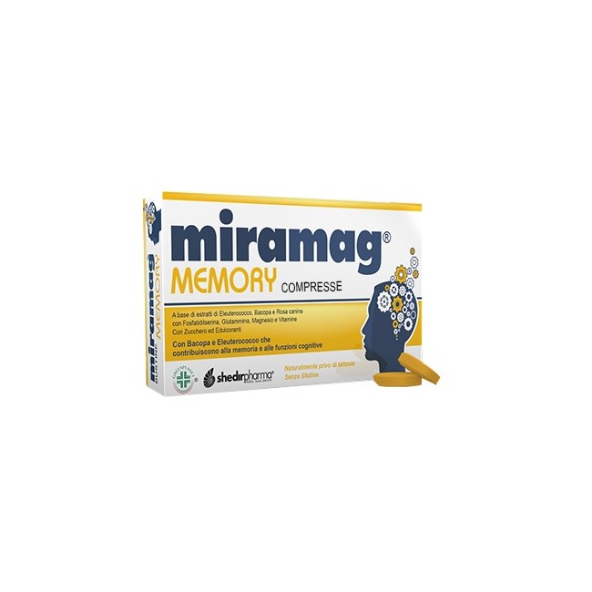 MIRAMAG MEMORY 40 COMPRESSE RIVESTITE MIRAMAG MEMORY 40 COMPRESSE RIVESTITE