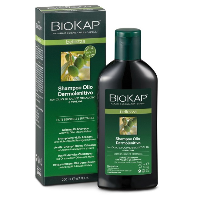 BIOKAP BELLEZZA SHAMPOO OLIO DERMOLENITIVO 200 ML BIOSLINE BIOKAP BELLEZZA SHAMPOO OLIO DERMOLENITIVO 200 ML BIOSLINE
