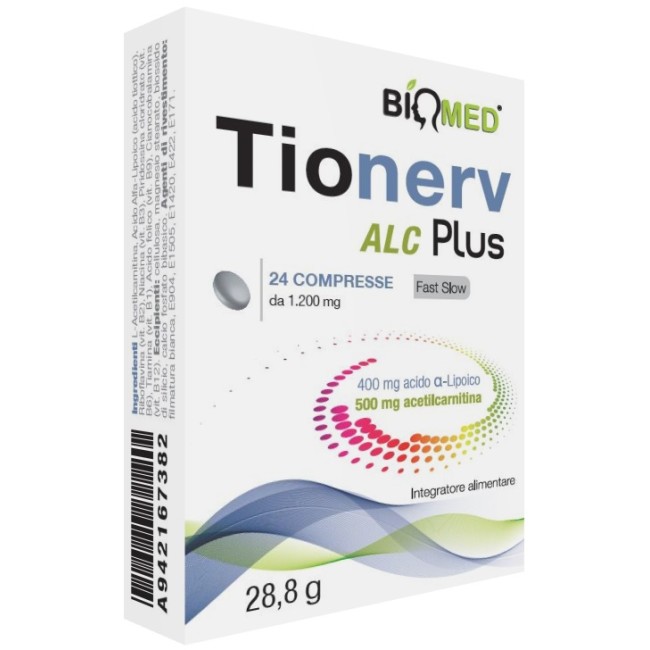 TIONERV ALC PLUS 24 COMPRESSE TIONERV ALC PLUS 24 COMPRESSE