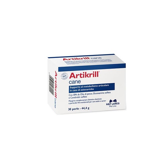 ARTIKRILL DOL CANE BLISTER 30 PERLE ARTIKRILL DOL CANE BLISTER 30 PERLE