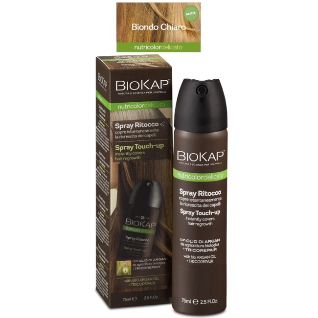 BIOS LINE BIOKAP NUTRICOLOR DELICATO SPRAY RITOCCO BIONDO CHIARO 75 ML BIOS LINE BIOKAP NUTRICOLOR DELICATO SPRAY RITOCCO BIONDO CHIARO 75 ML