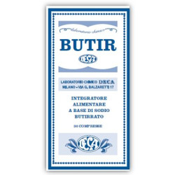 Confezione da 30 compresse di Butir Integratore Contro Dissenteria E Sindrome Diarroica.